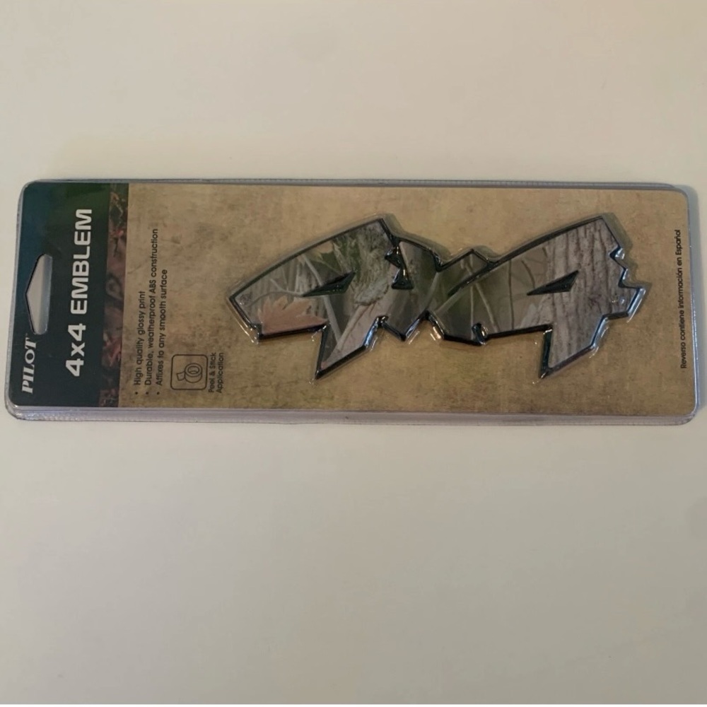 New BULLY Stick-On 4x4 Camo Emblem Trucks‎ ABS Camouflage Universal Fit